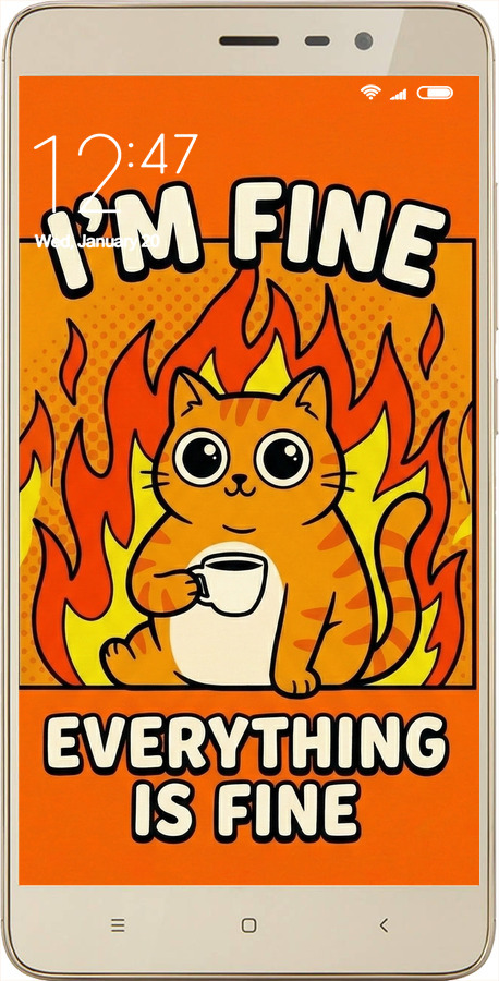 2D пластиковый чехол Funny Cat для Xiaomi Redmi Note 3 - 6786t-95 изображение 