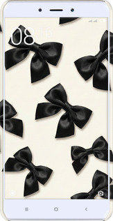 3D пластиковий матовий чехол Dark Coquette для Xiaomi Redmi Note 4 - 6765m-352 изображение 