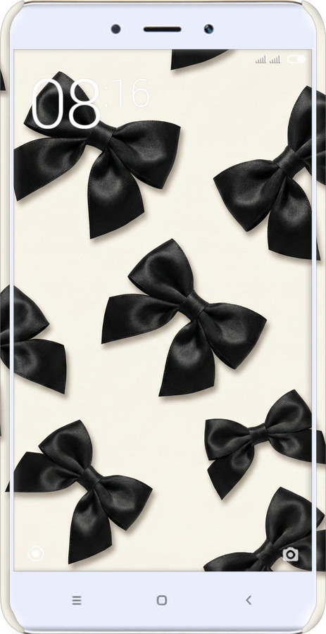 3D пластиковий матовий чехол Dark Coquette для Xiaomi Redmi Note 4 - 6765m-352 изображение 