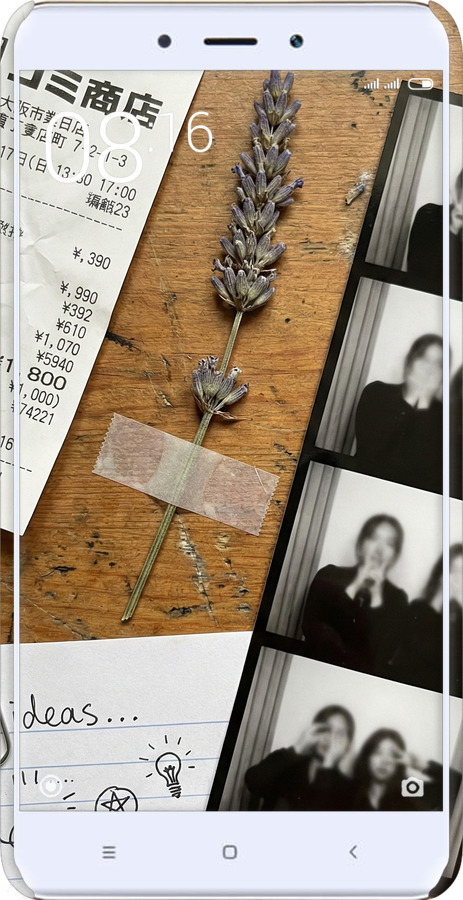 3D пластиковый матовый чехол Aesthetic Scrapbook Collage для Xiaomi Redmi Note 4 - 6773m-352 изображение 