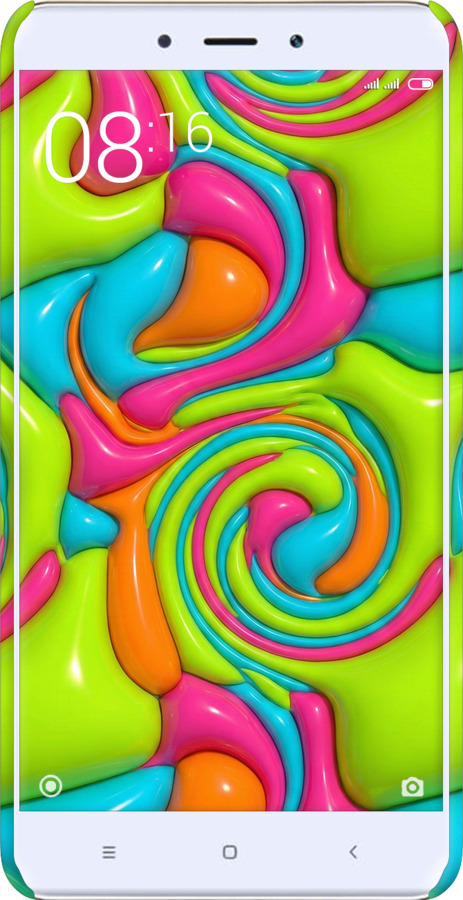 3D пластиковый матовый чехол Y2K Jelly Dream для Xiaomi Redmi Note 4 - 6780m-352 изображение 