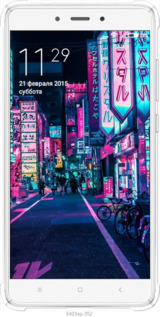 Силіконовий протиударний с посиленими кутами чехол № 5403 для Xiaomi Redmi Note 4 - 5403sp-352 изображение 
