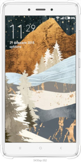 Силикон с усиленными углами чехол № 5430 для Xiaomi Redmi Note 4 - 5430sp-352 изображение 