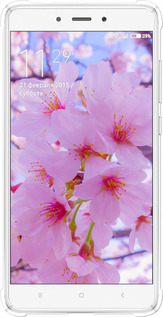 Силикон с усиленными углами чехол Сакура для Xiaomi Redmi Note 4 - 6029sp-352 изображение 