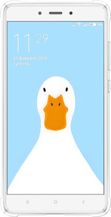 Силіконовий протиударний с посиленими кутами чехол Гусак для Xiaomi Redmi Note 4 - 6350sp-352 изображение 