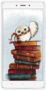 Силикон с усиленными углами чехол Сова и книги для Xiaomi Redmi Note 4 - 6436sp-352 изображение 