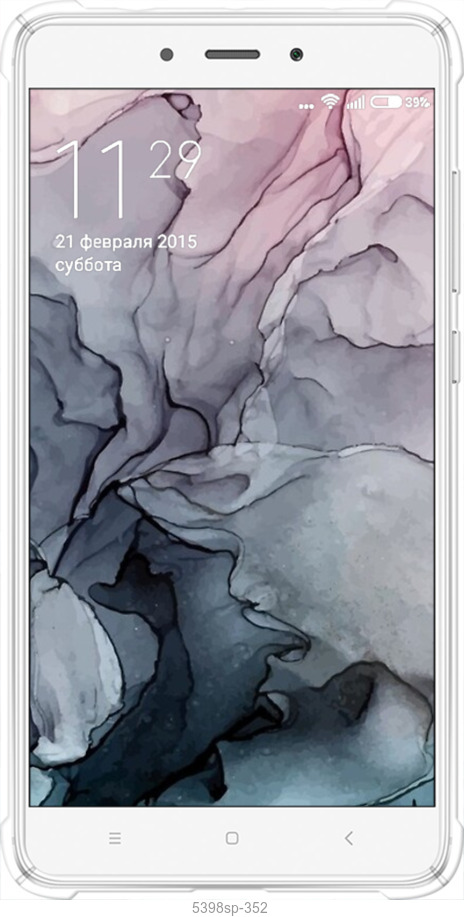 Силикон с усиленными углами чехол № 5398 для Xiaomi Redmi Note 4 - 5398sp-352 изображение 