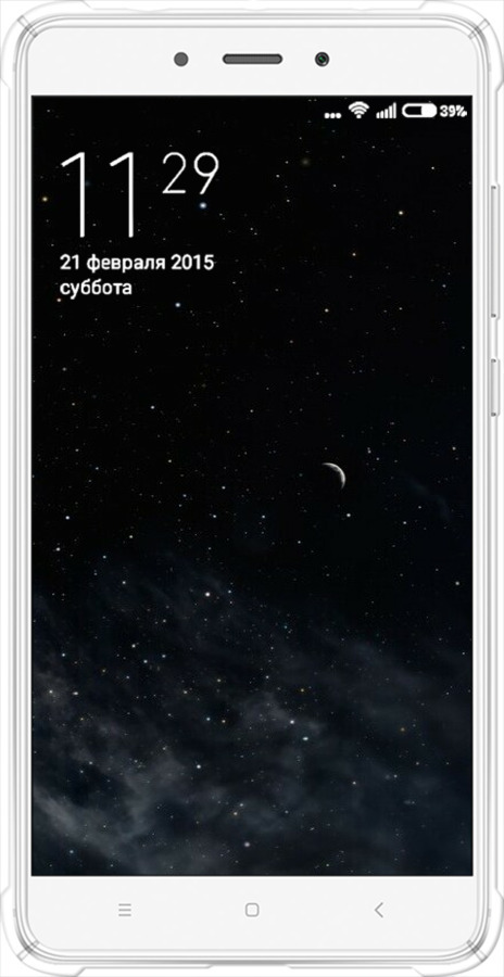 Силикон с усиленными углами чехол Ночное небо для Xiaomi Redmi Note 4 - 6451sp-352 изображение 