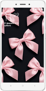 2D пластиковый чехол Coquette Ribbons Dark Coquette для Xiaomi Redmi Note 4 - 6767t-352 изображение 