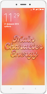 Силиконовый чехол Aura Gradient Main Character Energy Aesthetic Y2K для Xiaomi Redmi Note 4 - 6783u-352 изображение 