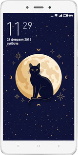 Силиконовый чехол Cute Cat Celestial/Witchy для Xiaomi Redmi Note 4 - 6787u-352 изображение 