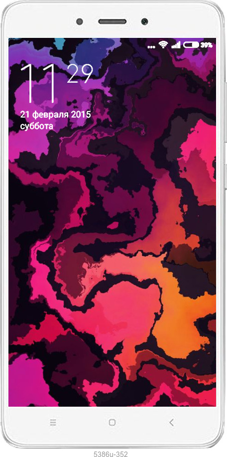 2D пластиковий чехол № 5386 для Xiaomi Redmi Note 4 - 5386t-352 изображение 