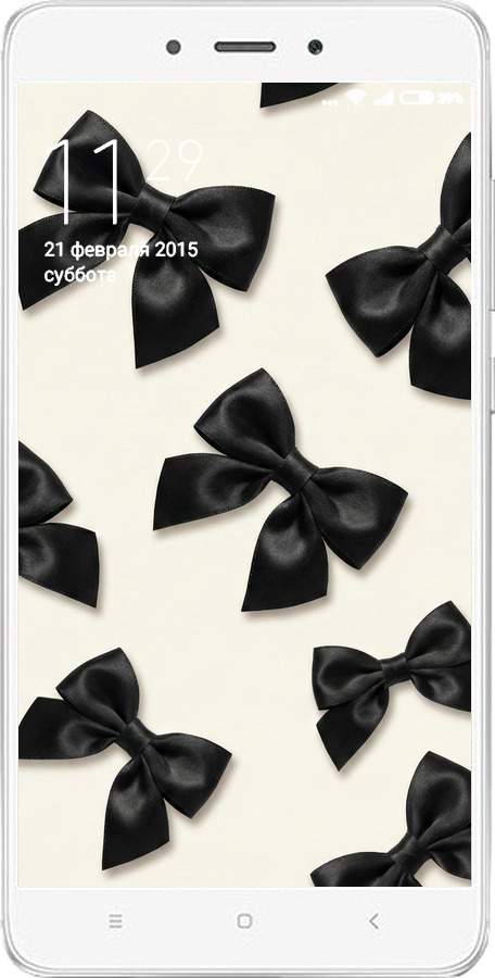 Силиконовый чехол Dark Coquette для Xiaomi Redmi Note 4 - 6765u-352 изображение 