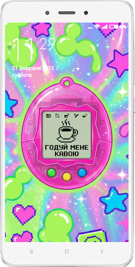 Силиконовый чехол Y2K Aesthetic Retro Pet: Годуй мене кавою для Xiaomi Redmi Note 4 - 6784u-352 изображение 