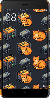 3D пластиковый матовый чехол Autonomous Zone для Xiaomi Redmi Note 4X - 6771m-951 изображение 