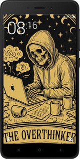 2D пластиковий чехол The Overthinker для Xiaomi Redmi Note 4X - 6774t-951 изображение 
