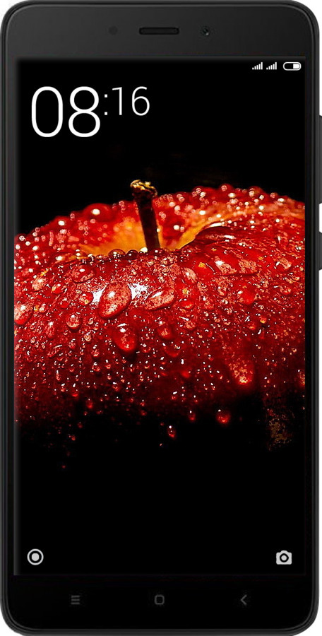 2D пластиковый чехол Яблоко для Xiaomi Redmi Note 4X - 6022t-951 изображение 