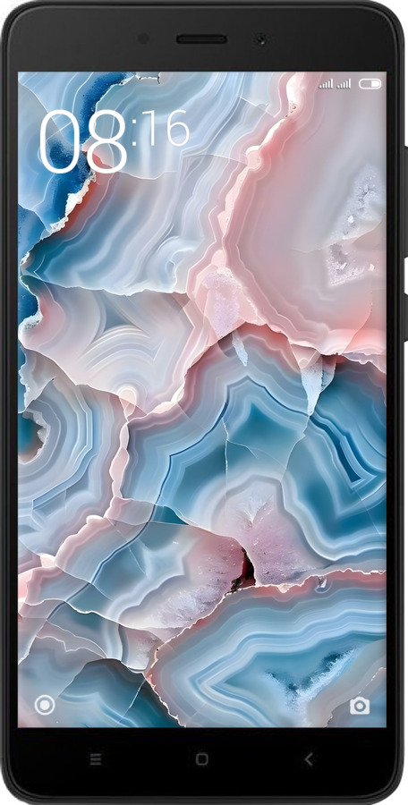 2D пластиковый чехол Мрамор для Xiaomi Redmi Note 4X - 6306t-951 изображение 