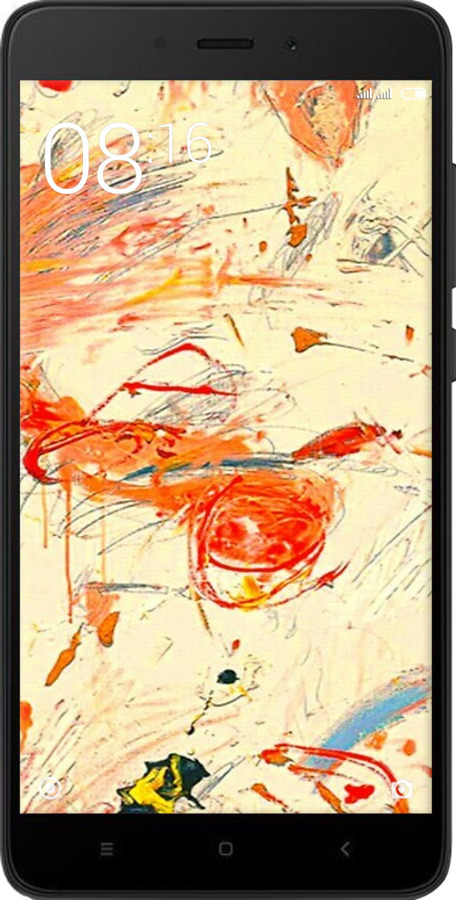 2D пластиковый чехол Динамичная картина с хаотичными мазками для Xiaomi Redmi Note 4X - 6540t-951 изображение 