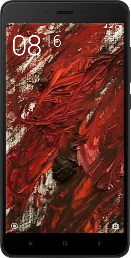 2D пластиковый чехол Абстрактная композиция в красных тонах для Xiaomi Redmi Note 4X - 6541t-951 изображение 