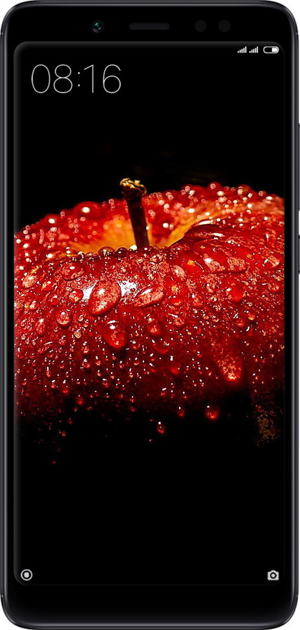 TPU чехол Яблоко для Xiaomi Redmi Note 5 - 6022b-1516 изображение 