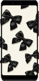 3D пластиковый матовый чехол Dark Coquette для Xiaomi Redmi Note 5 Pro - 6765m-1353 изображение 