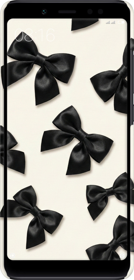 3D пластиковый матовый чехол Dark Coquette для Xiaomi Redmi Note 5 Pro - 6765m-1353 изображение 