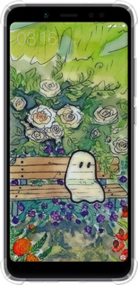 Силикон с усиленными углами чехол Призрак 3 для Xiaomi Redmi Note 5 - 6248sp-1516 изображение 