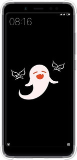 Силикон с усиленными углами чехол Genshin Impact Ху Тао Искусство духа-призрака для Xiaomi Redmi Note 5 - 6534sp-1516 изображение 