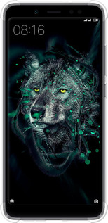 Силикон с усиленными углами чехол Wolf для Xiaomi Redmi Note 5 Pro - 6610sp-1353 изображение 