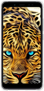 Силикон с усиленными углами чехол Леопард для Xiaomi Redmi Note 5 - 6611sp-1516 изображение 
