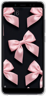 Силіконовий протиударний с посиленими кутами чехол Coquette Ribbons Dark Coquette для Xiaomi Redmi Note 5 Pro - 6767sp-1353 изображение 