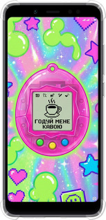 Силикон с усиленными углами чехол Y2K Aesthetic Retro Pet: Годуй мене кавою для Xiaomi Redmi Note 5 Pro - 6784sp-1353 изображение 