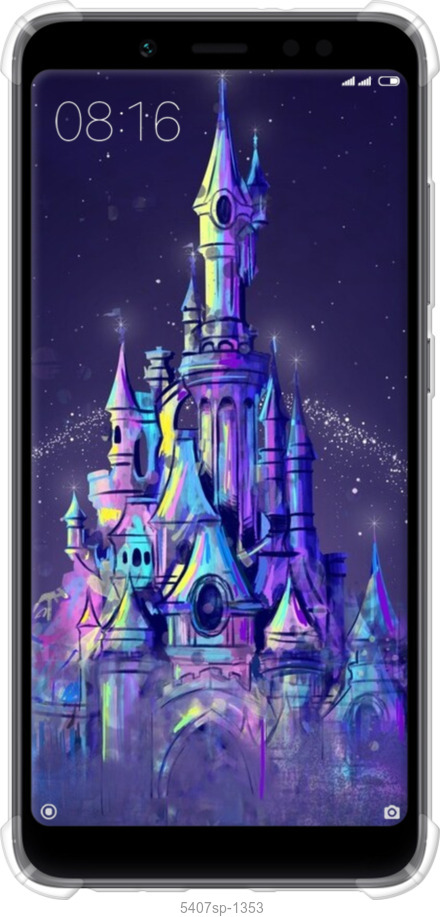 Силіконовий протиударний с посиленими кутами чехол № 5407 для Xiaomi Redmi Note 5 - 5407sp-1516 изображение 