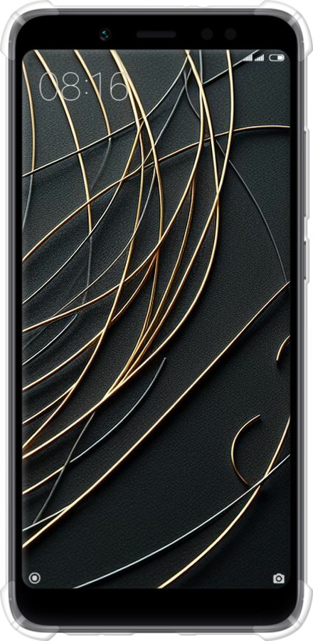 Силикон с усиленными углами чехол Связь между мирами для Xiaomi Redmi Note 5 Pro - 5837sp-1353 изображение 