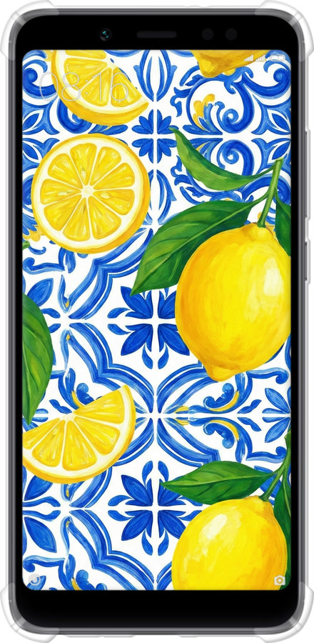 Силіконовий протиударний с посиленими кутами чехол Grocery Girl Italian Summer для Xiaomi Redmi Note 5 Pro - 6766sp-1353 изображение 