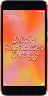 3D пластиковый матовый чехол Aura Gradient Main Character Energy Aesthetic Y2K для Xiaomi Redmi Note 5A - 6783m-1401 изображение 