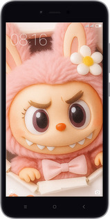 Силиконовый чехол Лабубу 2 для Xiaomi Redmi Note 5A - 6710u-1401 изображение 
