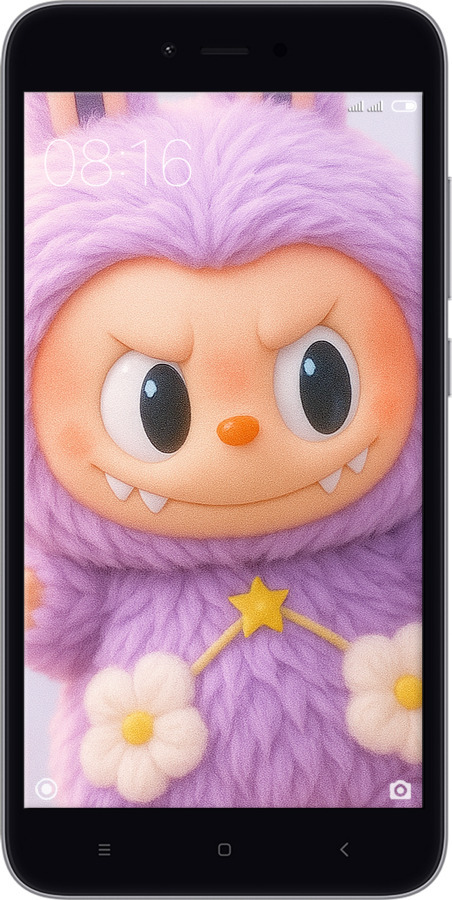 Силиконовый чехол Лабубу для Xiaomi Redmi Note 5A - 6708u-1401 изображение 