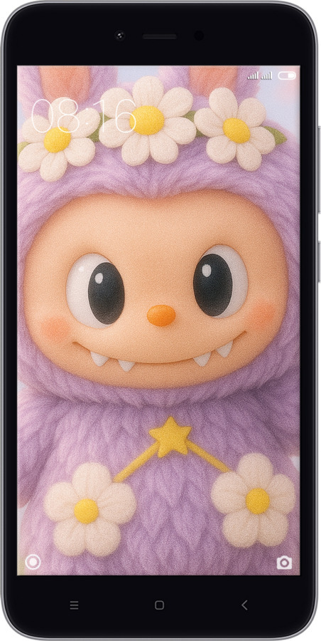 Силиконовый чехол Лабубу 1 для Xiaomi Redmi Note 5A - 6709u-1401 изображение 