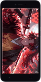 2D пластиковий чехол Аниме воин для Xiaomi Redmi Note 5A Prime - 6281t-1063 изображение 