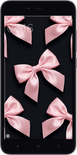 2D пластиковый чехол Coquette Ribbons Dark Coquette для Xiaomi Redmi Note 5A Prime - 6767t-1063 изображение 