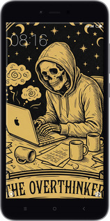 2D пластиковый чехол The Overthinker для Xiaomi Redmi Note 5A Prime - 6774t-1063 изображение 