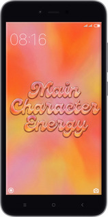 2D пластиковый чехол Aura Gradient Main Character Energy Aesthetic Y2K для Xiaomi Redmi Note 5A Prime - 6783t-1063 изображение 
