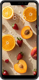 TPU чехол Фрукты 3 для Xiaomi Redmi Note 6 Pro - 6703b-1551 изображение 