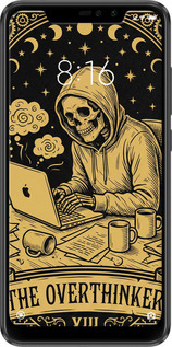 TPU чехол The Overthinker для Xiaomi Redmi Note 6 Pro - 6774b-1551 изображение 