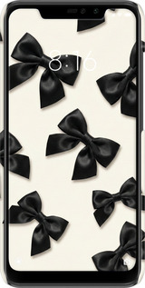 3D пластиковий матовий чехол Dark Coquette для Xiaomi Redmi Note 6 Pro - 6765m-1551 изображение 