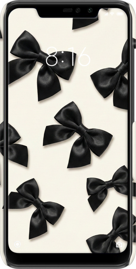 3D пластиковий матовий чехол Dark Coquette для Xiaomi Redmi Note 6 Pro - 6765m-1551 изображение 