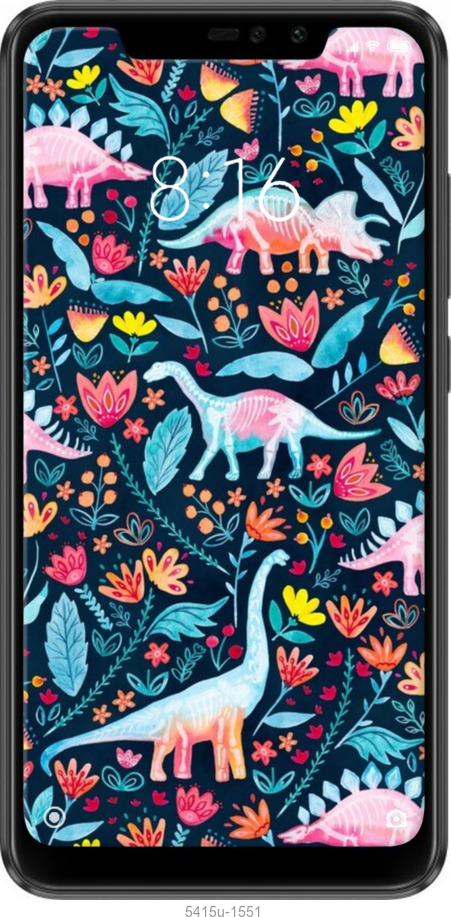 2D пластиковый чехол № 5415 для Xiaomi Redmi Note 6 Pro - 5415t-1551 изображение 