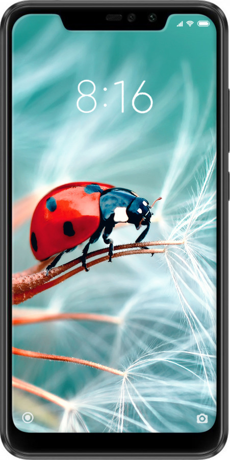 2D пластиковый чехол Божья коровка для Xiaomi Redmi Note 6 Pro - 6049t-1551 изображение 